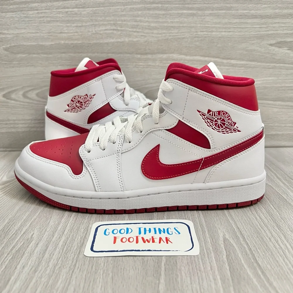 Air Jordan 1 Mid Reverse Chicago Men’s Size 8.5 Women’s Size 10 Sneakers - Picture 4 of 10